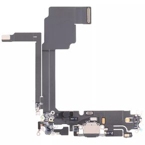 استبدال كابل LeHang USB لمنفذ الشحن المرن متوافق مع iPhone 15 Pro Max (أسود)