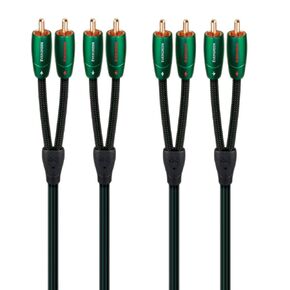 AudioQuest Evergreen 2m (6.56 ft.) RCA to RCA Cable (2-Pack)