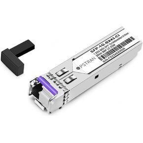 1000BASE-BX BiDi SFP Optical Transceiver Module Compatible with Cisco MGBBX1D 1490nm-TX/1310nm-RX 20km DOM Simplex LC SMF