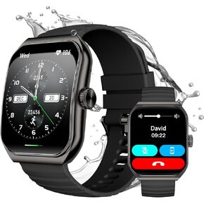 ساعة ذكية Black Shark GT3 للرجال، 1.96 بوصة مكالمة بلوتوث ذكية، مراقب معدل ضربات القلب SpO2، 100+ أوضاع رياضية ونظام تحديد المواقع العالمي، متتبع اللياقة البدنية المقاوم للماء IP68، 10 أيام، متتبع الأنشطة لنظام Android iOS، أسود in Kuwait