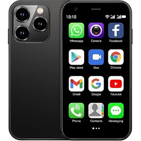 mini smartphone 3G small cellphone unlocked phone mini phone android phone 3.0 Touch Screen mobile phone android 8.1 dual sim XS15 2GB Ram 16GB ROM cell phones (Purple)
