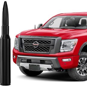 4 Inch Short Aluminum Antenna for Nissan Titan (2019-2023), Nissan Titan (2019-2023) Antenna, Stubby Antenna Replacement Mast for Nissan Titan (2019-2023)
