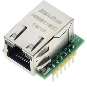 HiLetgo W5500 SPI to LAN Ethernet Network Module TCP IP STM32 Interface 3.3V 5V for Arduino WIZ820io RC5