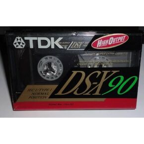 TDK DS-X 90 شريط كاسيت فارغ in Kuwait