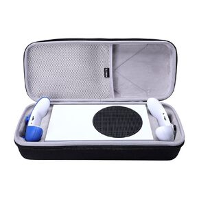 L LTGEM EVA Hard Case for Xbox Series S, Game Console and Xbox Wireless Controller - Travel Protective Carrying Storage Bag