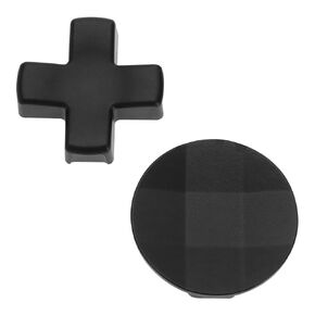 ECSiNG 2Pcs Metal D-Pads Paddles Replacement Parts Directional Pad Kits Compatible with Xbox One Elite Series 2 Compatible with Xbox Elite 2 Core, Gold