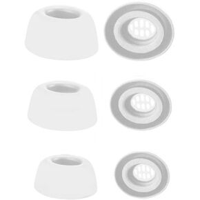 Replacement Earbuds Tips Silicone Ear Tips for an-ker Sound-core Liberty 4 NC, Fit in Case, Buds Eartips 3 Pairs S/M/L 3 Size,Black