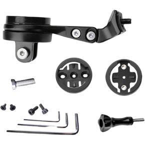 Bike Computer Mount Compatible with Garmin/Magen e/Bry ton/Wa hoo with Go Pro Adapter Integrated Bracket for T rek Madone Emonda Bontrager RSlVR-C MTB Aero VR-CF Specialized Stem