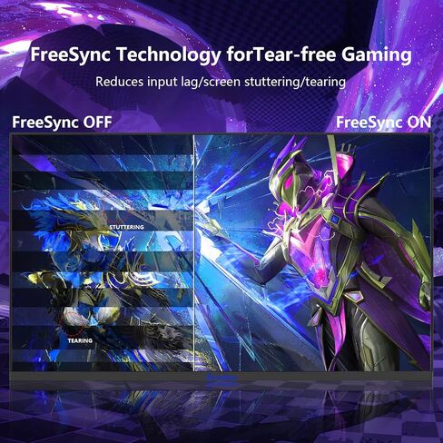 27inch Gaming Monitor - 1ms 360Hz 1080p Flat IPS, HDR10 Height/Tilt/Swivel/Pivot Adjustable RGB Anti-Glare Display, HDMI/DP, FreeSync, G-Sync, 400 cd/m² Bright LEDs in Saudi Arabia