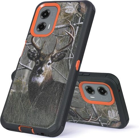 Designed for Samsung Galaxy A55 5G 2024 Case with Belt Clip Holster, Built-in Screen, Anti-Drop, Shockproof, with Kickstand, Heavy Duty Protection (Black) in Kuwait