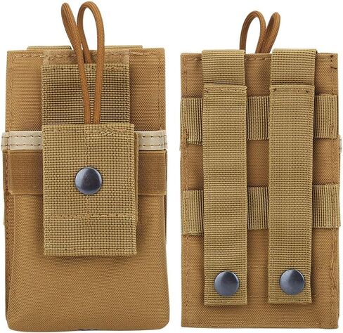 Alomejor 1 قطعة حقيبة اسلكية تخاطب الحقيبة حامل راديو محمول حافظة متعددة الوظائف حامل الحقيبة للهاتف GPS اتجاهين راديو لاسلكي تخاطب (لون الطين) in Kuwait