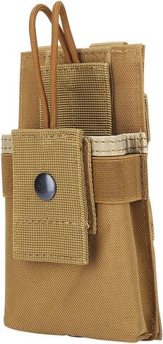 Alomejor 1 قطعة حقيبة اسلكية تخاطب الحقيبة حامل راديو محمول حافظة متعددة الوظائف حامل الحقيبة للهاتف GPS اتجاهين راديو لاسلكي تخاطب (لون الطين) in Kuwait