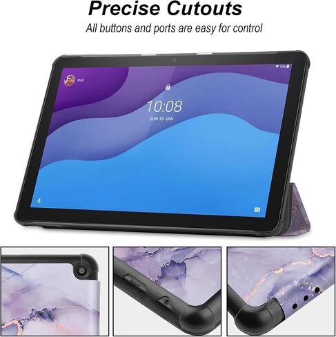 Famavala Shell Case Cover for 10.1" All-new Fire HD 10 / Fire HD 10 Plus Tablet [11th Generation, 2021 Release] (LuckyTree) in Saudi Arabia
