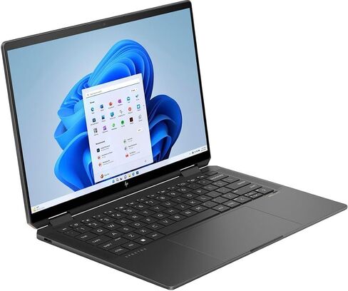 HP Spectre x360 Home & Business 2-in-1 Laptop (Intel Ultra 7-155H 16-Core, 32GB LPDDR5X 7466MHz RAM, 2TB PCIe SSD, Intel Arc, 14.0" 120 Hz Win 10 Pro) with MS 365 Personal, Dockztorm Hub in Saudi Arabia