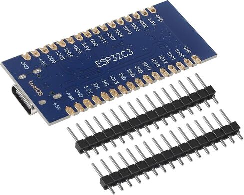 4 قطع ESP32 C3 ميكروكنترولر ESP32-C3 ESP32 USB C لوحات تطوير تصل إلى 160 ميجاهرتز، فلاش 4 ميجابايت، 384 كيلو بايت روم يدعم واي فاي، بلوتوث، BLE متوافق مع Arduino IDE in Saudi Arabia
