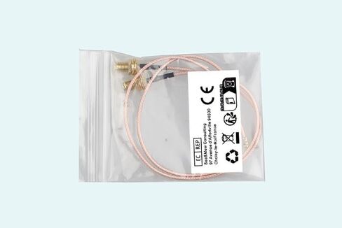 2pcs U.FL IPX IPEX to RP-SMA Female Bulkhead Mount WiFi Antenna Adapter RG178 Coaxial Pigtail Cable 15cm/6inch for WiFi Router Wireless Mini PCI Express Network Card Adapter Hotspot Modem in Saudi Arabia
