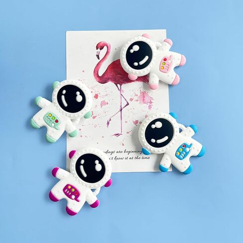 Baby Teethers for 3+ Months Infants Sucking, Food Grade Silicon Astronaut Styling Teething Toy, BPA Free in Saudi Arabia