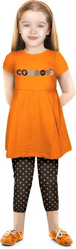 Infant Girl Short Sleeve Tunic and Capris Set in Saudi Arabia