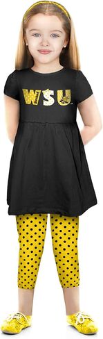 Infant Girl Short Sleeve Tunic and Capris Set in Saudi Arabia