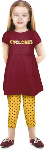 Infant Girl Short Sleeve Tunic and Capris Set in Saudi Arabia