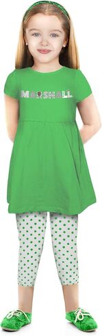 Infant Girl Short Sleeve Tunic and Capris Set in Saudi Arabia