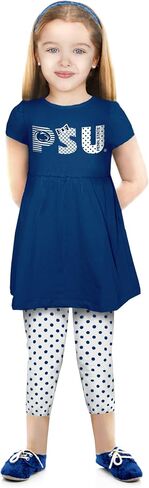 Infant Girl Short Sleeve Tunic and Capris Set in Saudi Arabia