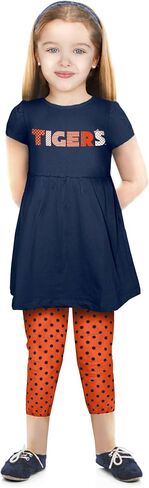 Infant Girl Short Sleeve Tunic and Capris Set in Saudi Arabia