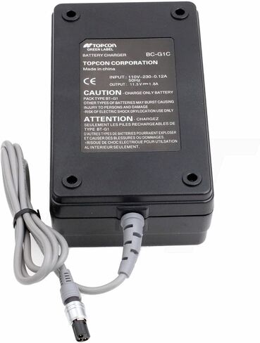 HangTon Battery Charger BC-27CR for Top-con BT-50Q BT-52QA Battery GTS 332 GPT Total Station 3-pin in Kuwait