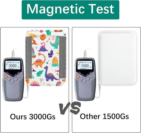 for Magsafe Wallet, Magnetic Card Wallet Holder with Mag Safe Design Card Slots for iPhone 16/15/14/13/12 Series, Strong Magnet Leather Wallet, Ultra Slim, Fit 6 Cards, Floral Flower in Saudi Arabia
