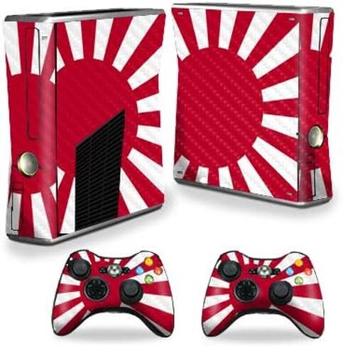 MightySkins Carbon Fiber Skin for Xbox 360 S Console - Balling | Protective, Durable Textured Carbon Fiber Finish | Easy to Apply, Remove, and Change Styles | Made in The USA in Saudi Arabia