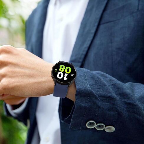 AK for Samsung Galaxy Watch 6 Band 40mm 44mm / Galaxy Watch 6 Classic Bands 43mm 47mm, 20mm Soft Silicone No Gap Sport Band Adjustable Replacement Strap for Galaxy Watch 6 Band Women Men in Saudi Arabia