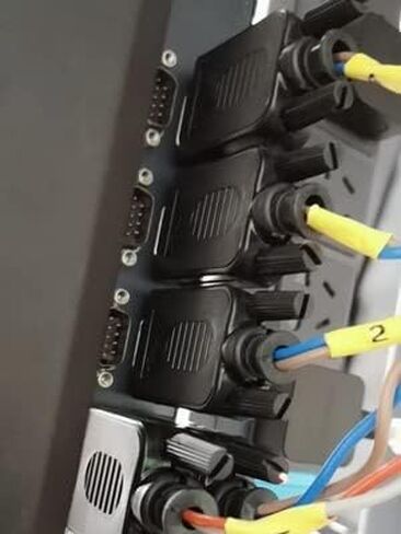 Fielect D-sub DB9 لوحة القطع موصل 9 دبوس 2 صف أنثى RS232 المنفذ التسلسلي لحام محطة كتلة محول 1 قطعة in Saudi Arabia