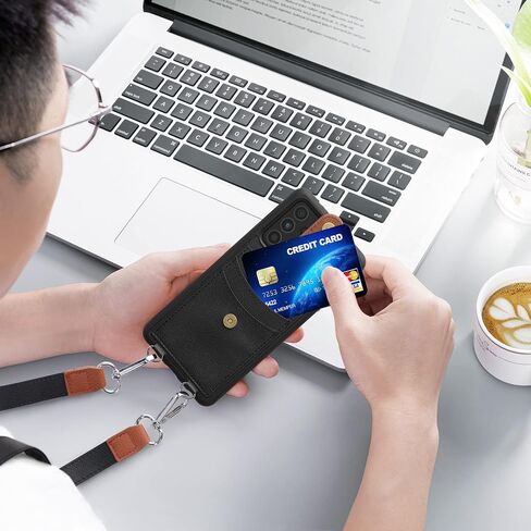 حافظة كروس kwmobile متوافقة مع هاتف سامسونج جالاكسي A53 5G - حافظة مع فتحات للبطاقات من الجلد الصناعي - أخضر بيكسي in Saudi Arabia