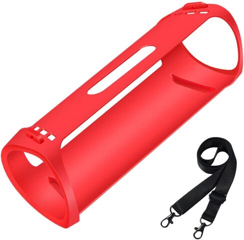 Flexible Carrying Case Protect Pouch Sleeve Protector Cover Travelling Case for Sony SRS-XB43 Extra BASS Wireless Portable Speaker (Blue) in Saudi Arabia