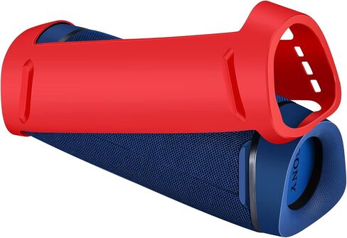 Flexible Carrying Case Protect Pouch Sleeve Protector Cover Travelling Case for Sony SRS-XB43 Extra BASS Wireless Portable Speaker (Blue) in Saudi Arabia