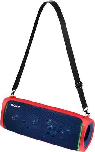 Flexible Carrying Case Protect Pouch Sleeve Protector Cover Travelling Case for Sony SRS-XB43 Extra BASS Wireless Portable Speaker (Blue) in Saudi Arabia