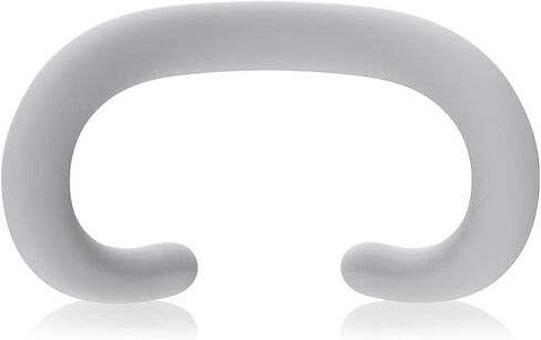 NUHFUFA VR Silicone Facial Interface Face Pad for Vision Pro, Soft Face Cover Cushion Anti-Slip Washable Comfort Skincare Face Pad Mask for Vision Pro Headset(Blue) in Kuwait
