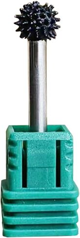 Extreme Spikes Rotary Burr, 1⁄8" Shaft, Very Coarse - Woodworking Attachment for Dremel, Foredom, DeWalt, Milwaukee. Abrasive Tungsten Carbide (Cylindrical Shape) in Saudi Arabia