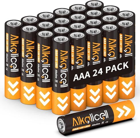 AAA Batteries 12 Pack, 1.5 Volt Triple A Batteries, High-Performance Alkaline AAA Batteries, 10-Year Shelf Life in Saudi Arabia