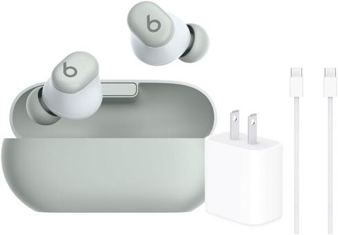 Beats Solo Buds - Wireless Bluetooth Earbuds | 18 Hours of Battery Life | Apple & Android Compatibility | Built-in Microphone - Matte Black in Kuwait