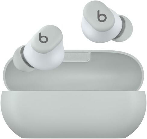 Beats Solo Buds - Wireless Bluetooth Earbuds | 18 Hours of Battery Life | Apple & Android Compatibility | Built-in Microphone - Matte Black in Kuwait