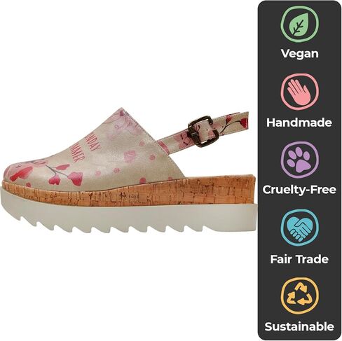 DOGO Platform Sandals Women - Vegan and Handmade Wedge Sandals for Women in Saudi Arabia