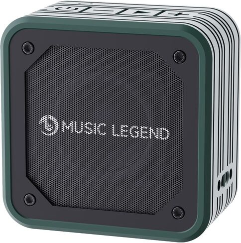 Waterproof Outdoor Bluetooth Speaker, ​15W Subwoofer Speaker，TWS Pairing,Portable Wireless Speaker with USB Port and TF Card Reader,for Home/Party/Outdoor/Beach, (Black Gray) in Saudi Arabia