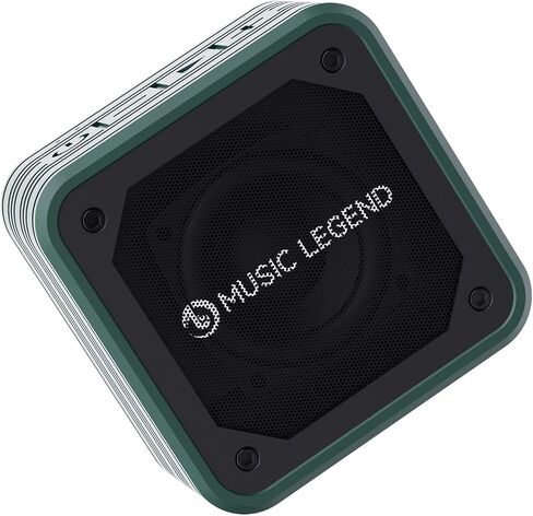 Waterproof Outdoor Bluetooth Speaker, ​15W Subwoofer Speaker，TWS Pairing,Portable Wireless Speaker with USB Port and TF Card Reader,for Home/Party/Outdoor/Beach, (Black Gray) in Saudi Arabia