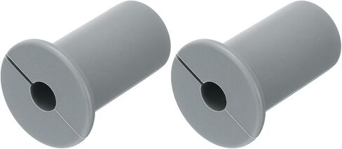 uxcell 2Pcs Wall Grommets for Cables 3/4 Inch Silicone Cable Wall Bushing Feed Through Cable Routing Kit Accessories Wall Cable Pass Through for Ethernet with 7mm Hole, White in Saudi Arabia