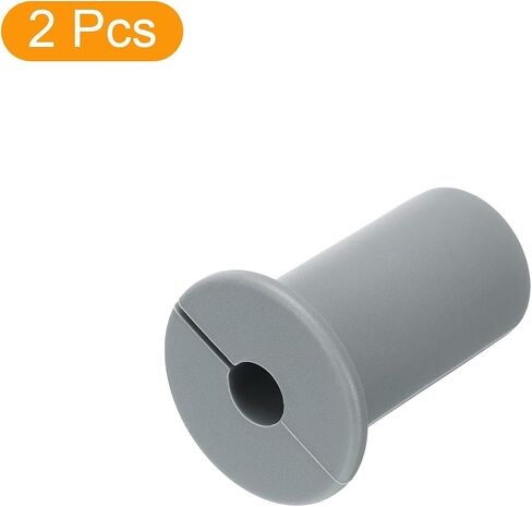 uxcell 2Pcs Wall Grommets for Cables 3/4 Inch Silicone Cable Wall Bushing Feed Through Cable Routing Kit Accessories Wall Cable Pass Through for Ethernet with 7mm Hole, White in Saudi Arabia