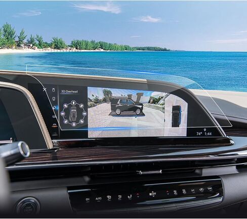 (2PC) Coleya 2021-2023 2024 Escalade Screen Protector for Cadillac Escalade Rear-seat 12.6-inch Touch Screen, 9H Tempered Glass 2023 Escalade Accessories 2024 Escalade Rear Display Protector 12.6" in Saudi Arabia