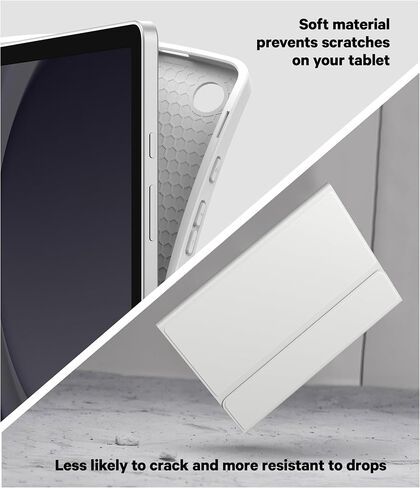 حافظة GreenLaw Galaxy Tab A9 Plus مع لوحة مفاتيح، لوحة لمس ذكية، إضاءة خلفية 7 ألوان، غطاء مقاوم للبقع مع حامل قلم S، للوحة مفاتيح Samsung Galaxy Tab A9+ (SM-X210/X216/X218)، أسود in Kuwait