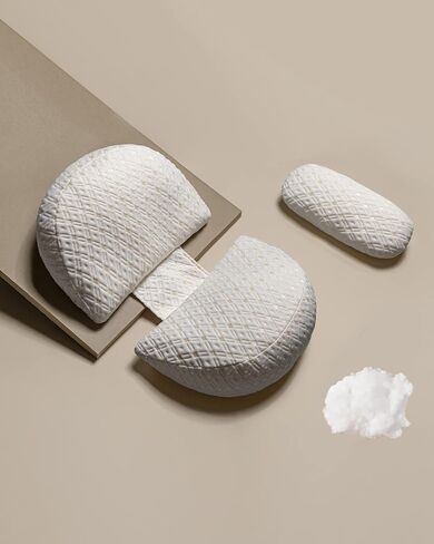 Pregnancy Pillows Cooling for Sleeping, Maternity Pillows, Detachable and Adjustable Double-Sided Support for Pregnant Women Back, Belly, Stomach,Hip Pregnancy Must Haves (Coffee) in Saudi Arabia