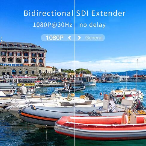 Mini 3G SDI Fiber Extender 1080P 3G-SDI Over Fiber Converter Broadcast Level SDI Video Fiber Optic Converter Include SFP Module Single-Mode Single Fiber 20km with RS485 Tally Loop Output in Saudi Arabia